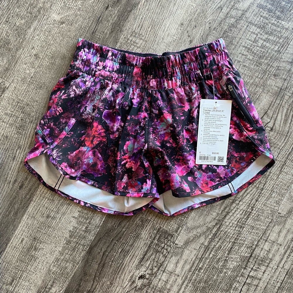 Brand new lululemon Tracker shorts!